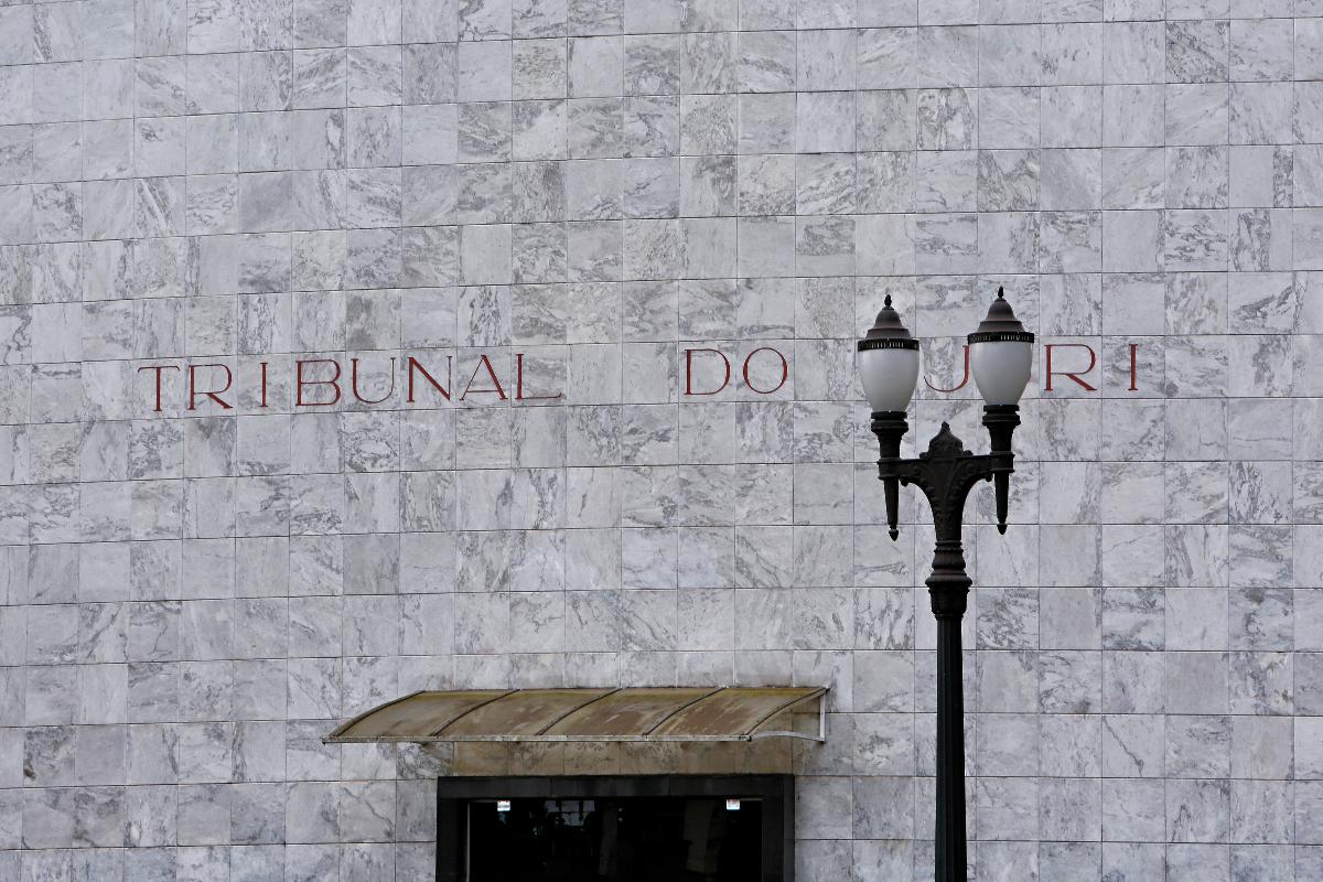Fachada do Tribunal do Júri de Curitiba. | Alexandre Mazzo/Gazeta do Povo