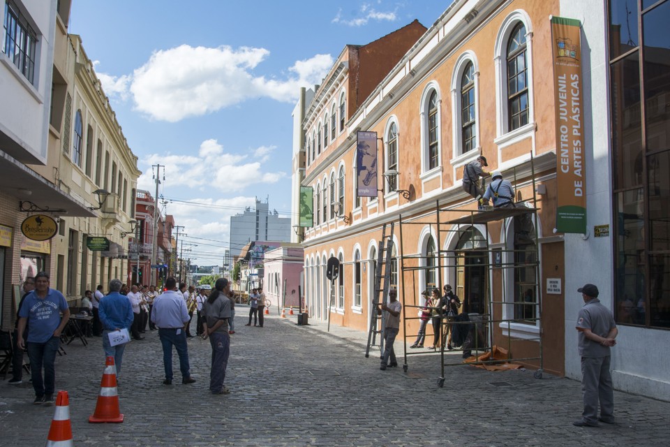 Primeira etapa de recuperação do Centro Histórico de Curitiba começa em outubro | Levy Ferreira/SMCS