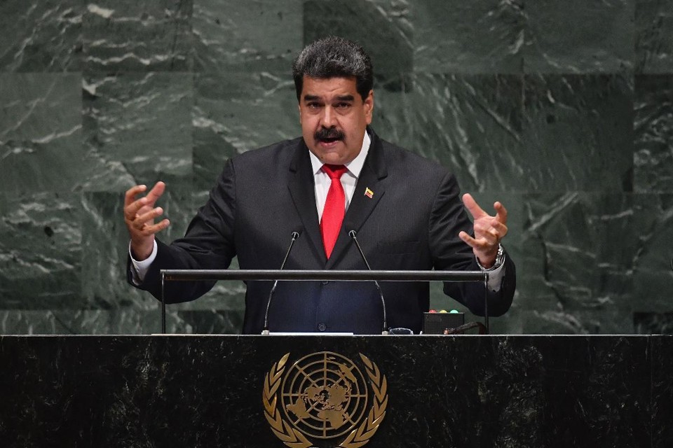 Ditador Nicolás Maduro discursa na Assembleia Geral da ONU | ANGELA WEISS/AFP