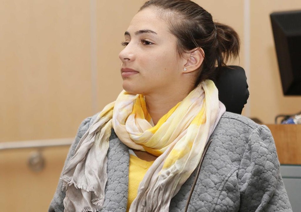 Ex-ginasta Lais Souza divulga foto em que aparece de pé | Rafael Ribeiro/CBF