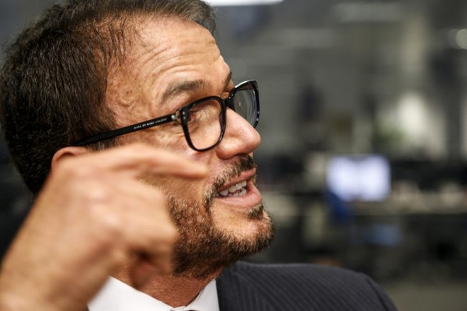 Tony Garcia não poupou críticas ao ex-governador Beto Richa em entrevista na Gazeta do Povo. | Marcelo Andrade/Gazeta do Povo