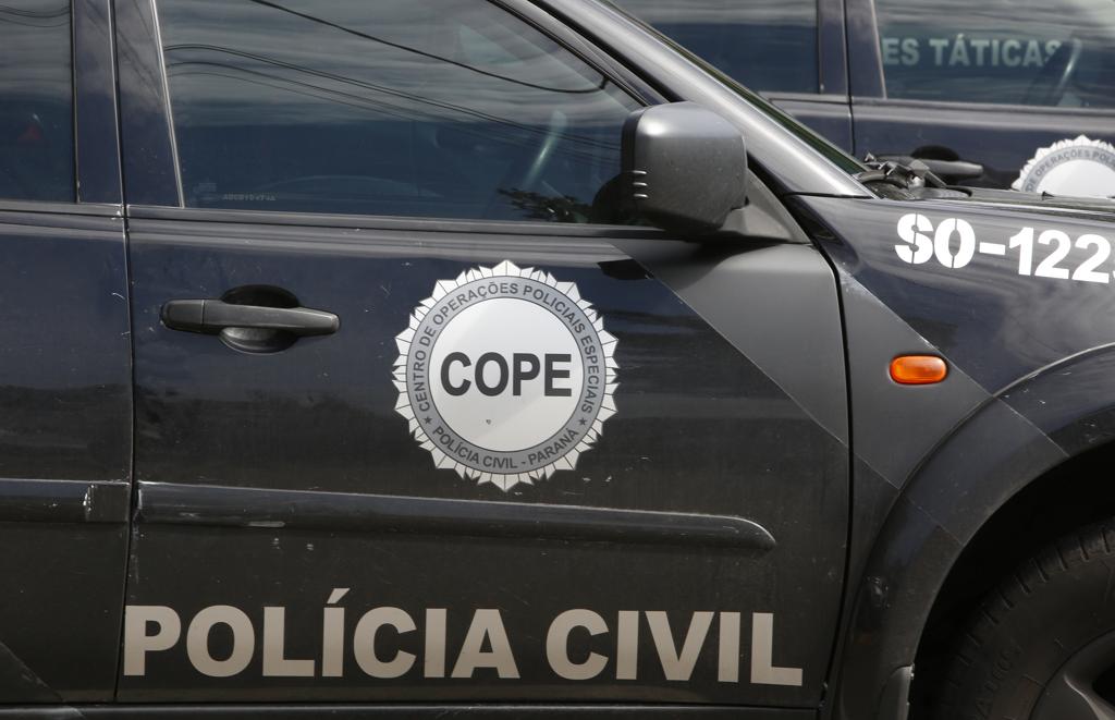 Cope coordena a operação no litoral com apoio de outras unidades da Polícia Civil. | Aniele Nascimento/Gazeta do Povo