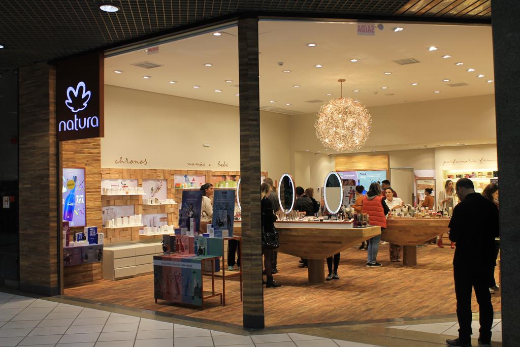 Loja própria da Natura inaugurada recentemente shopping de Florianópolis (SC). Marca deve fechar 2018 com mais de 30 unidades no Brasil. | Divulgação/