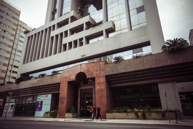 “Sala da propina” funcionava no edifício Curitiba Business Center, no Centro de Curitiba | André Rodrigues/Gazeta do Povo