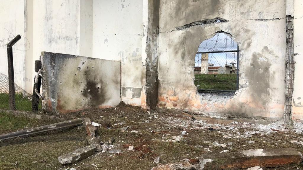 Fuga orquestrada da PEP I aconteceu na última terça-feira e apenas 5 presos foram recapturados | Divulgação/Depen