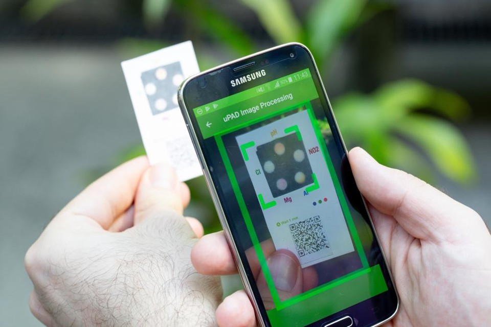 O dispositivo é baseado em cinco parâmetros para testes de solo e água que medem pH, nitrito, alumínio, magnésio e cloro | IBM/Divulgação