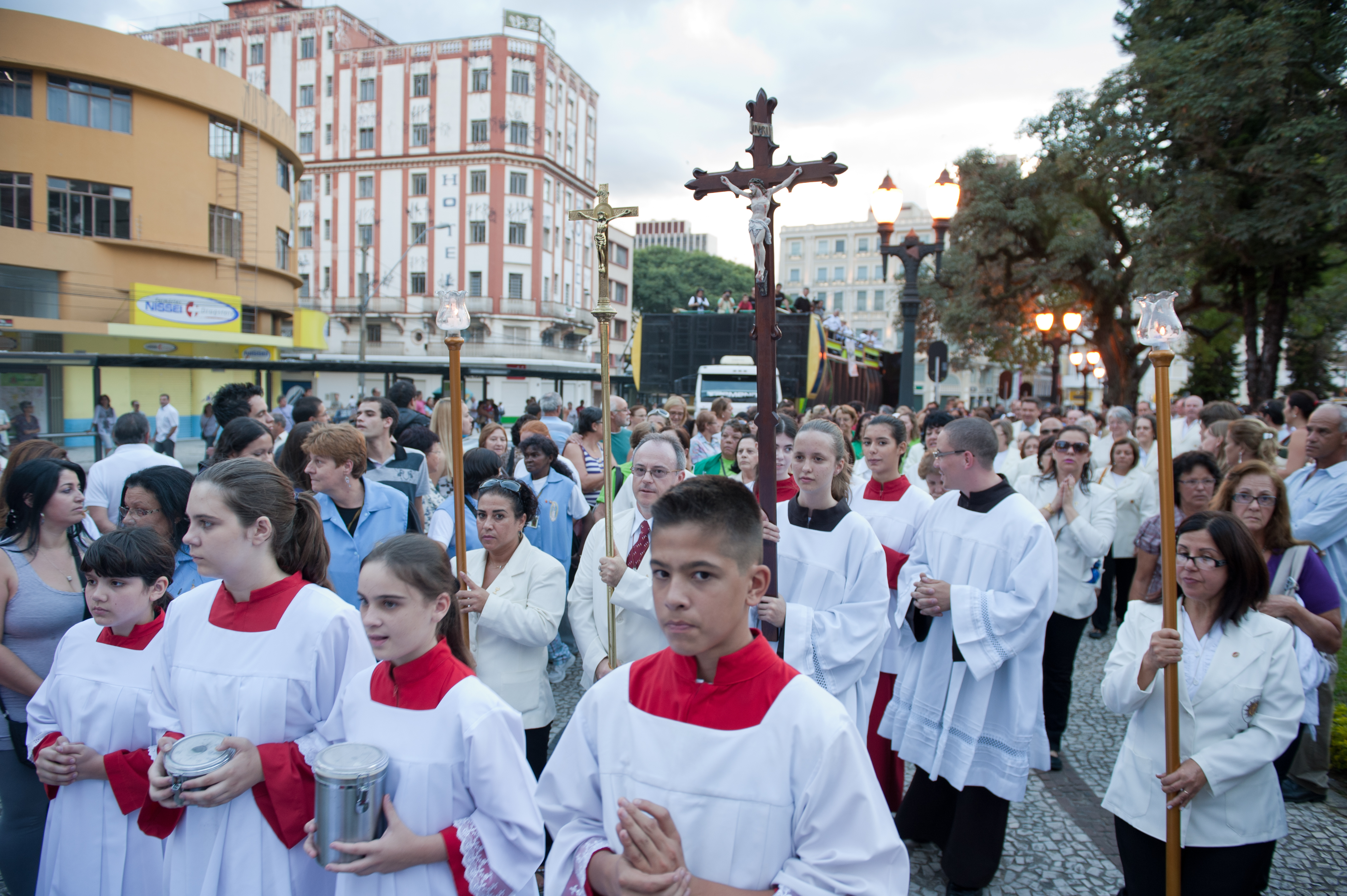Procissão de Nossa Senhora de Salette vai percorrer ruas do Centro Cívico ao Jardim Social. | Marcelo Andrade
/Arquivo