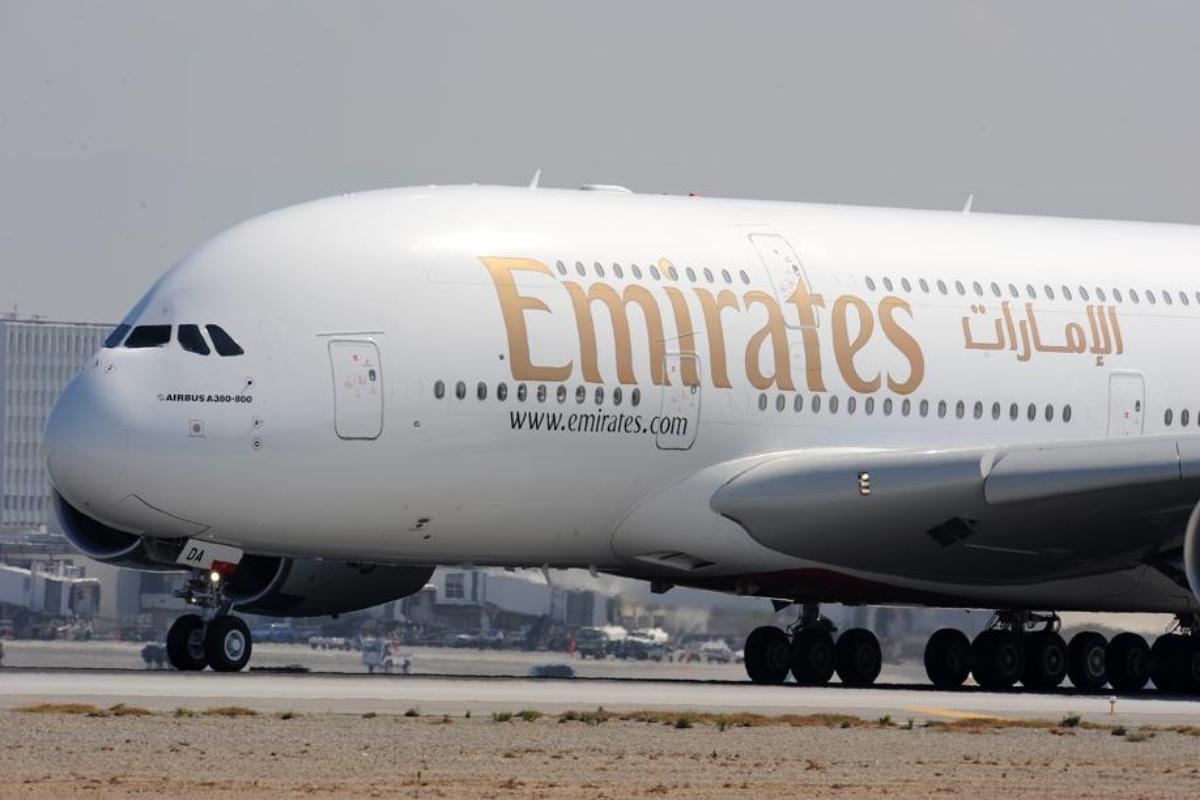 Airbus A380 transportava 521 passageiros de Dubai a Nova York quando pousou no aeroporto JFK | Robyn Beck/AFP