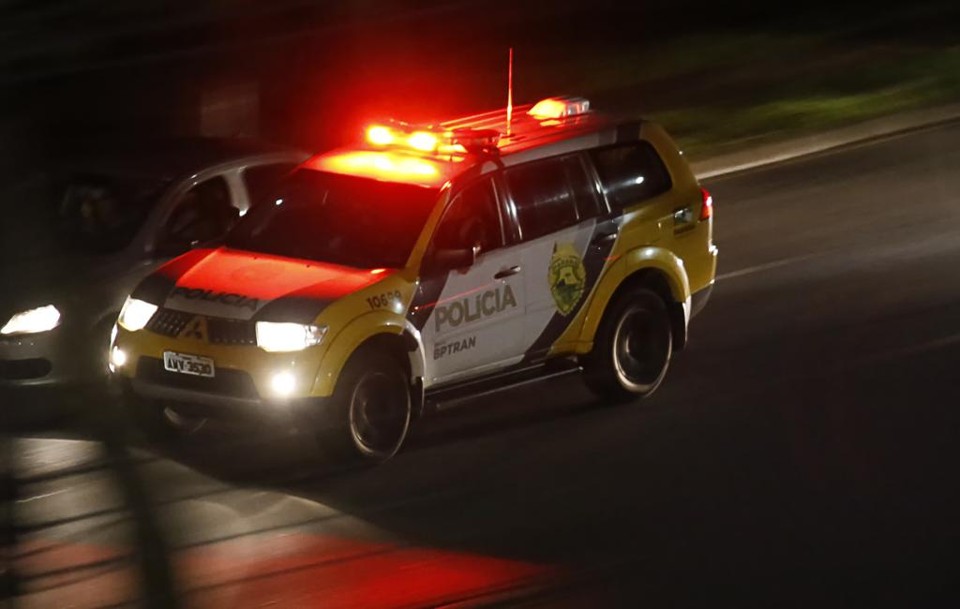 Polícia Militar chegou a fazer busca para encontrar o assaltante, mas ele não foi encontrADO. | Maicon J. Gomes/Gazeta do Povo