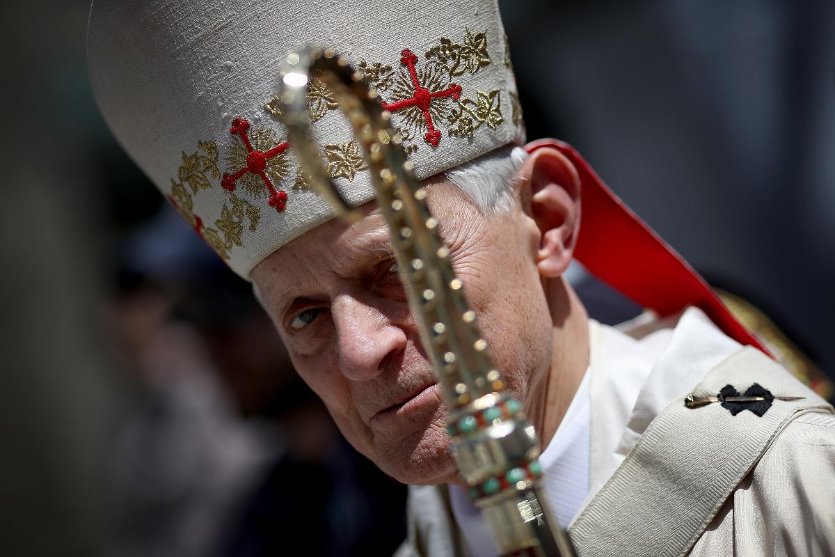 Cardeal Donald Wuerl, que renunciou à arquidiocese de Washington, é acusado de encobrir casos de abuso | WIN MCNAMEE/AFP
