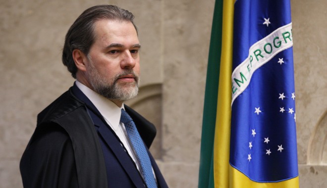 Em discurso sobre a Constituição de 1988, na USP, o presidente do STF Dias Toffoli traçou um histórico dos sistemas políticos | STF/Nelson Júnior