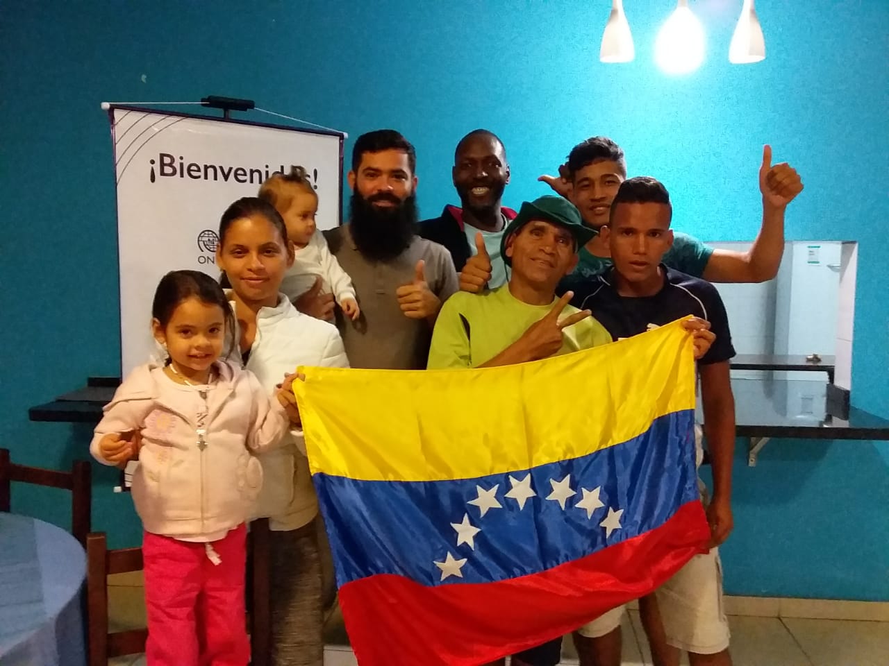 Venezuelanos abrigados na casa Dom Oscar Romero. | Ana Paula Doring/Dom Oscar Romero