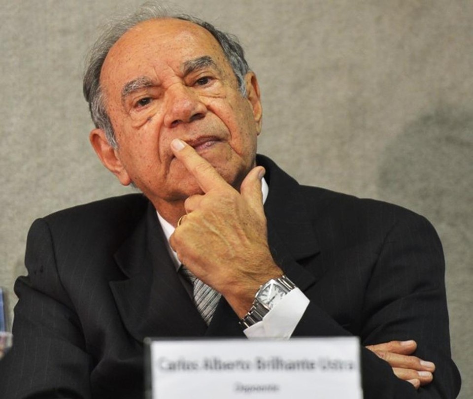 Carlos Alberto Brilhante Ustra, antes de morrer, em 2015, recorreu de ações em que foi condenado por tortura | Wilson Dias/Agência Brasil