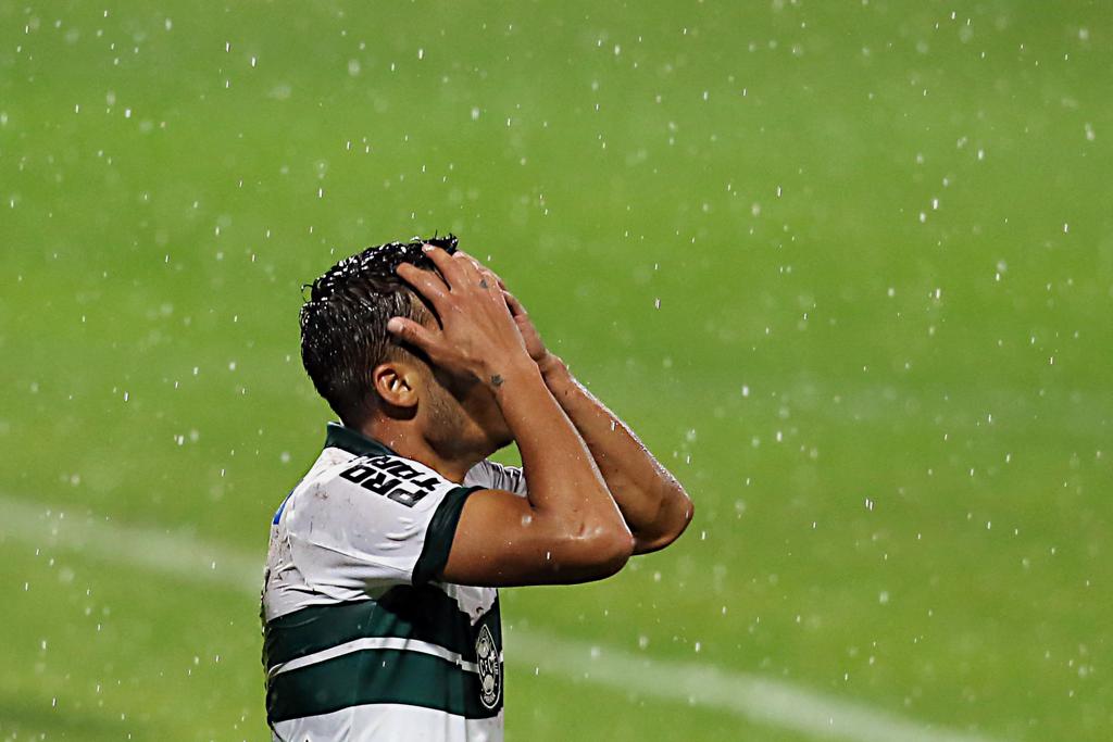 Coritiba tropeçou diante do Paysandu. | Albari Rosa/Gazeta do Povo