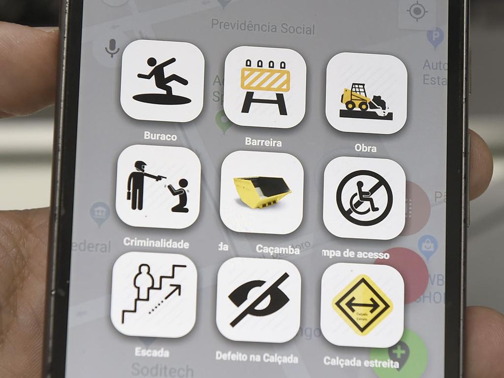 Usuário pode marcar problemas em seu caminho | Denis Ferreira Netto/Tribuna do Paraná