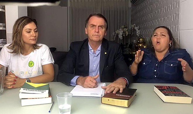 Bolsonaro utilizou lives no Facebook durante a campanha. | Redes Sociais/Divulgação