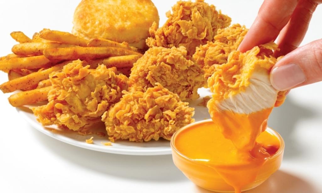 Cardápio brasileiro da Popeyes não será exatamente igual ao americano. | Reprodução/ Popeyes.com/