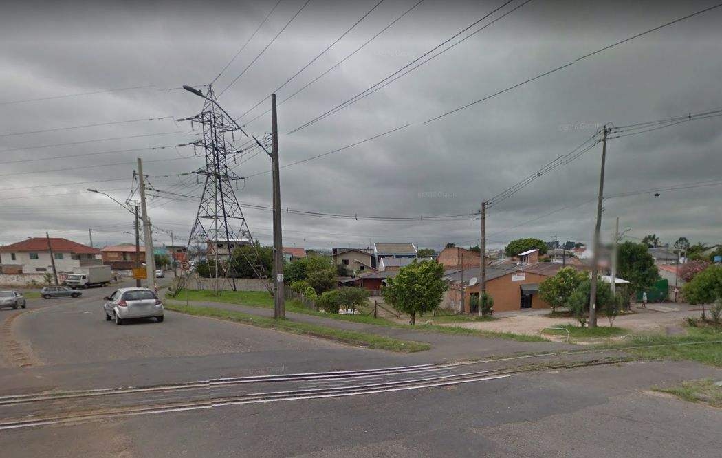 Trilho da Rua Rutildo Pulido, onde o trem atropelou idosa. | Google Maps/