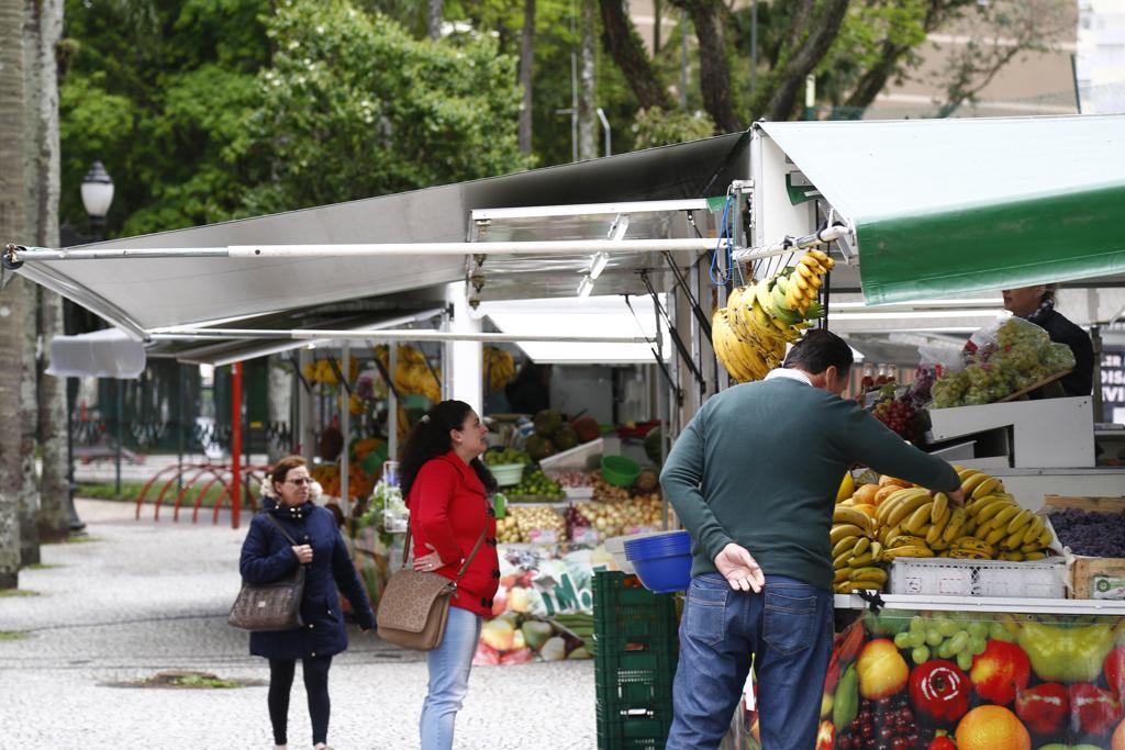 Barracas venderão produção de 1.024 produtores da região de Curitiba. | Aniele Nascimento/Gazeta do Povo