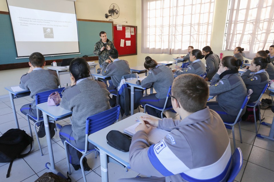 Paraná ganha três novos colégios da Polícia Militar Curitiba e Londrina têm colégios da PM. | Arnaldo Alves/ANPR