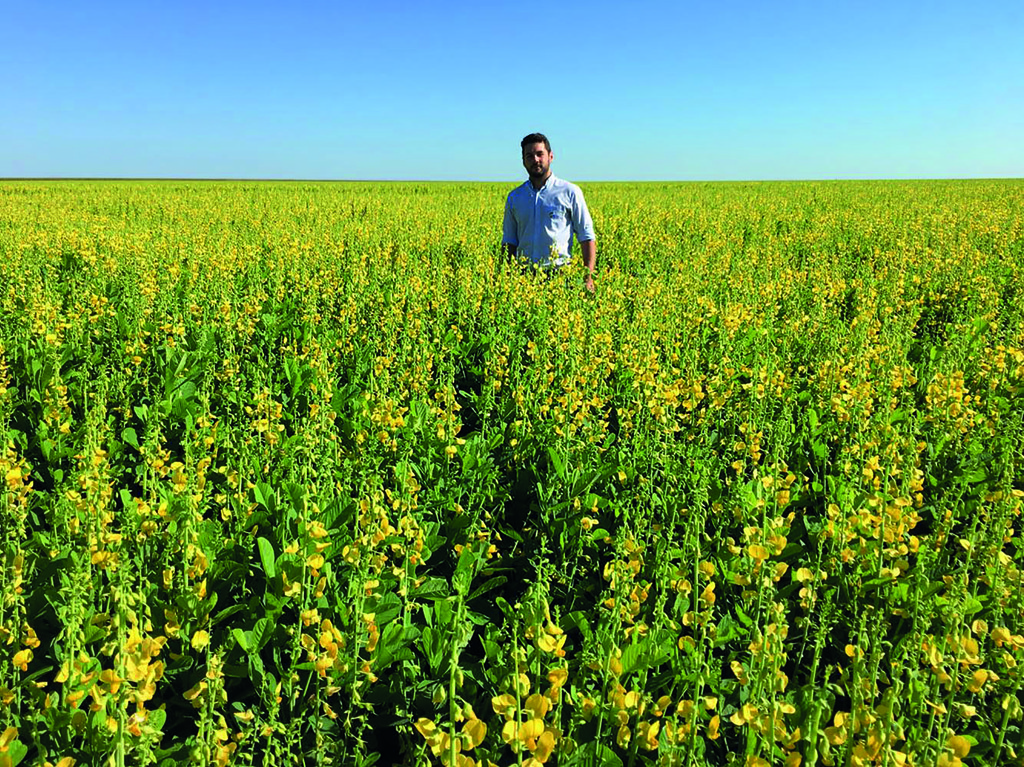 Leonardo gosta do contato com o campo, mas se encanta com as diversas possibilidades da Agronomia