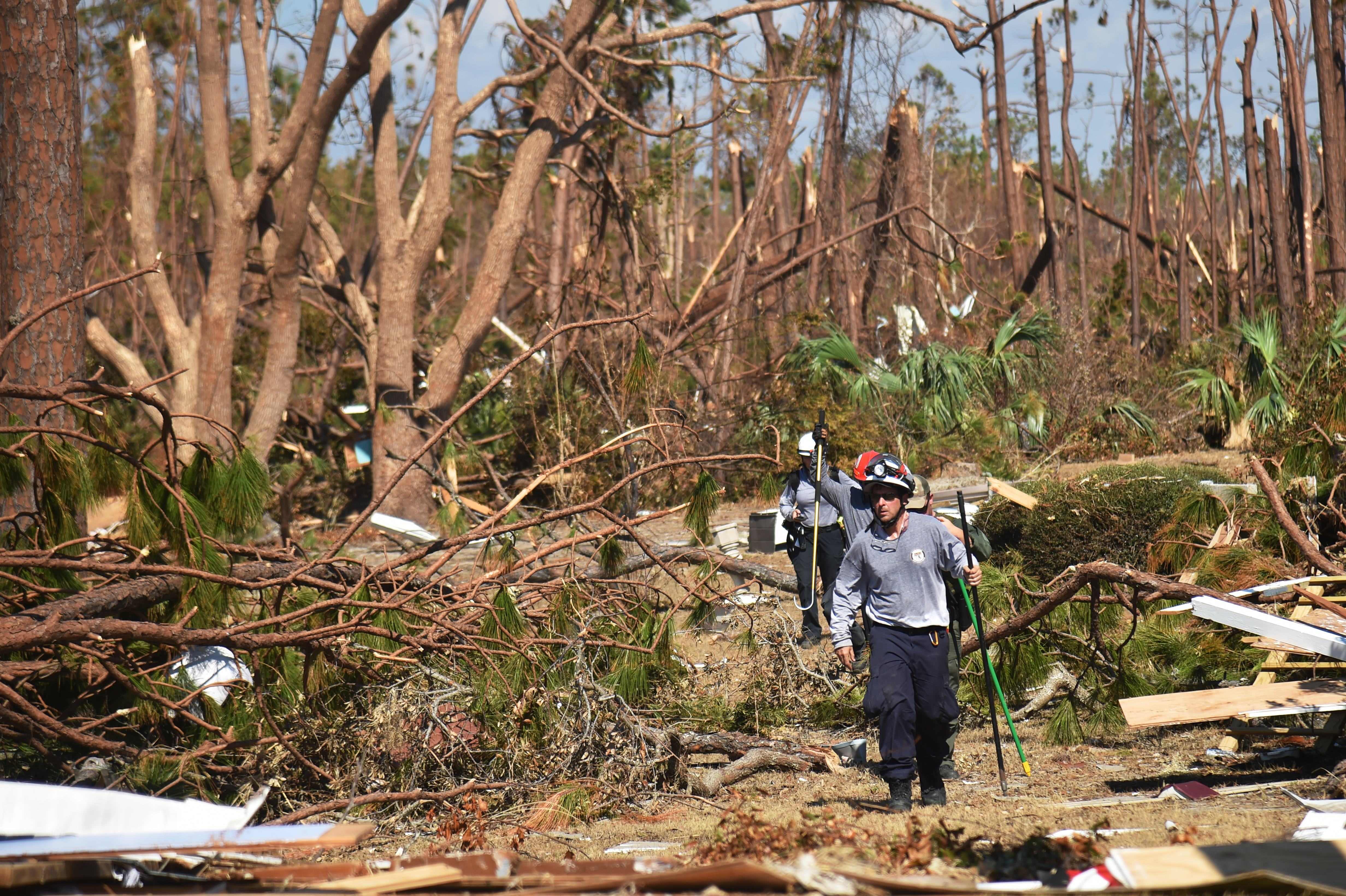 Furacões e tempestades costumam causar muitos estragos todos os anos na região Sul dos Estados Unidos | HECTOR RETAMAL/AFP