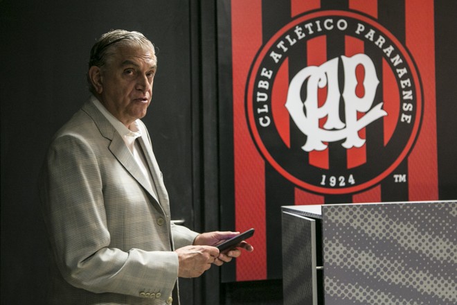 Mario Celso Petraglia, dirigente do Atlético. | Marcelo Andrade/Gazeta do Povo