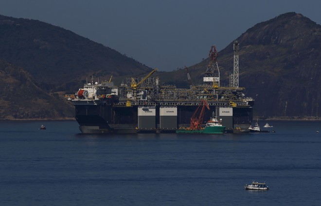 Plataforma de petróleo da Petrobras | Tania Regô/Agência Brasil