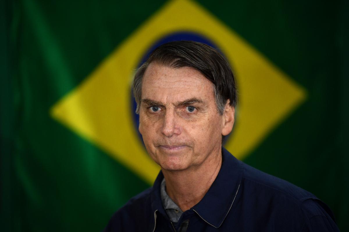 Jair Bolsonaro, candidato à presidência pelo PSL | MAURO PIMENTEL/AFP