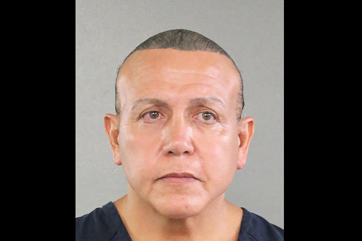 Cesar Sayoc, acusado de ter enviado os pacotes explosivos a lideranças democratas nos EUA | BROWARD COUNTY SHERIFF'S OFFICE/AFP