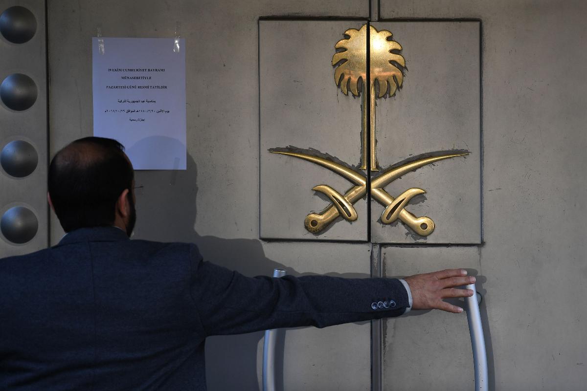 Consulado da Arábia Saudita em Istambul, onde Khashoggi foi assassinado | OZAN KOSE/AFP