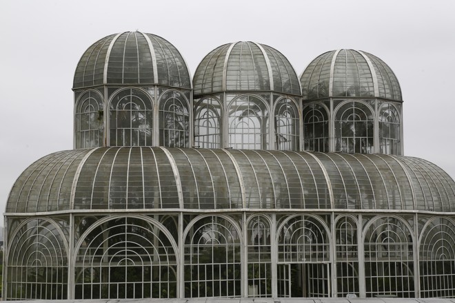 A estufa do Jardim Botânico necessita de limpeza e manutenção | Aniele Nascimento/Gazeta do Povo