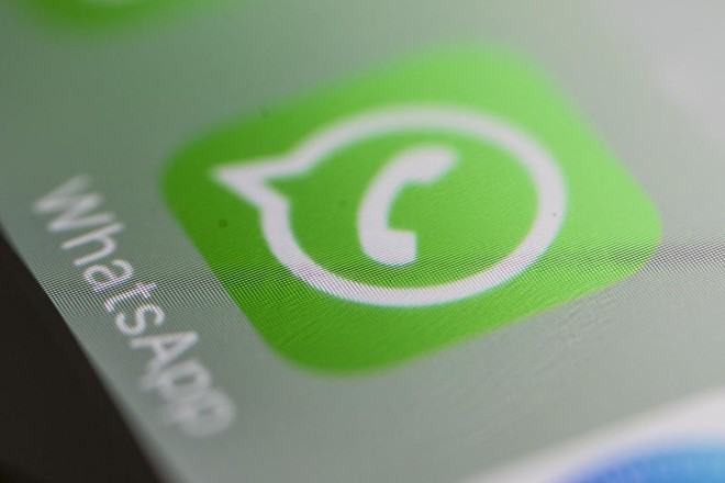 Detalhe do ícone do WhatsApp. | Marcelo Andrade/Gazeta do Povo