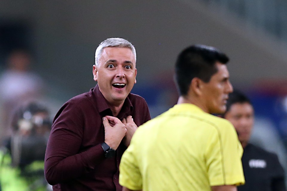 Tiago Nunes, técnico do Atlético. | Albari Rosa/Gazeta do Povo