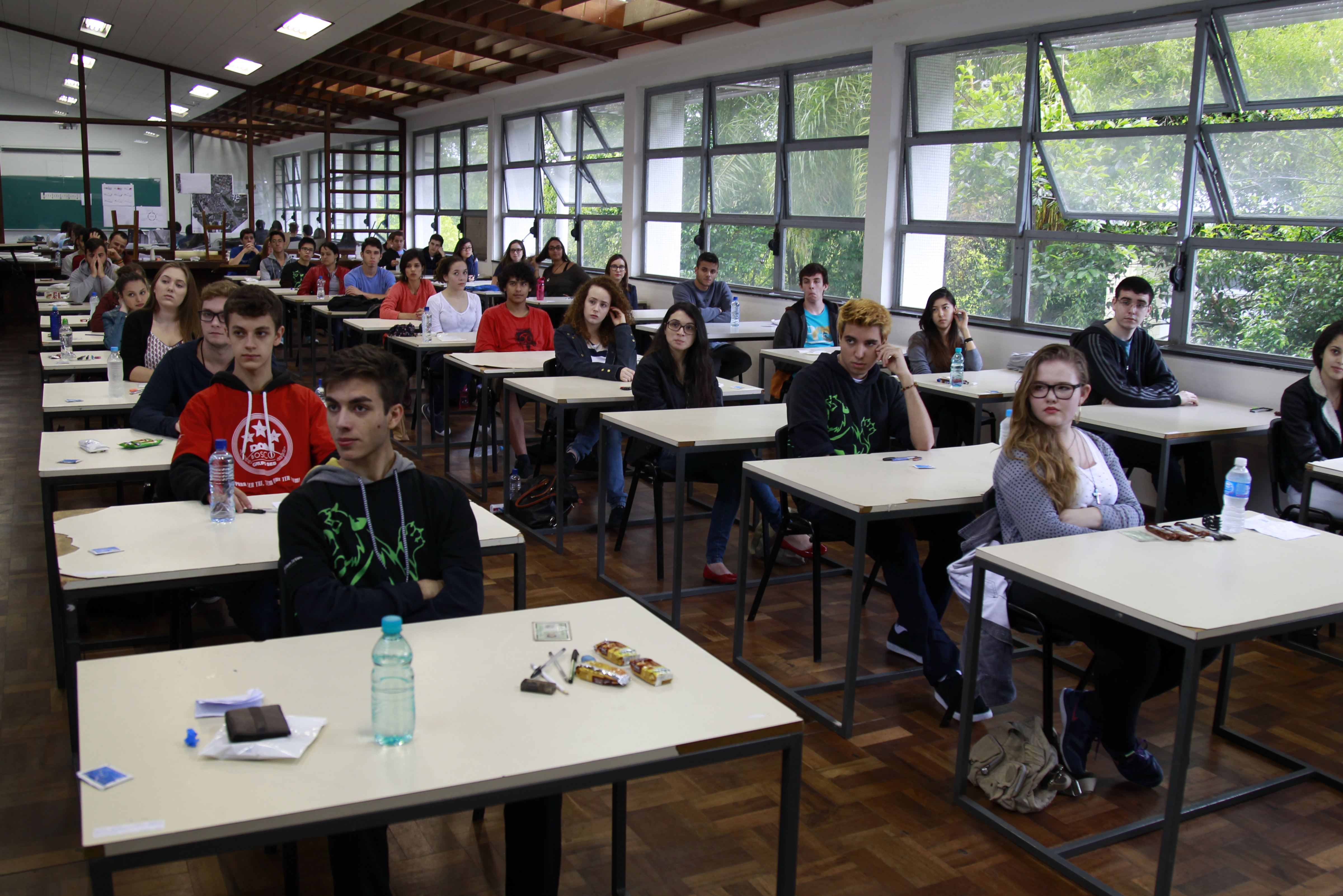 Centro Politécnico (na foto) é um dos maiores locais de prova em Curitiba | Aniele Nascimento/Gazeta do Povo