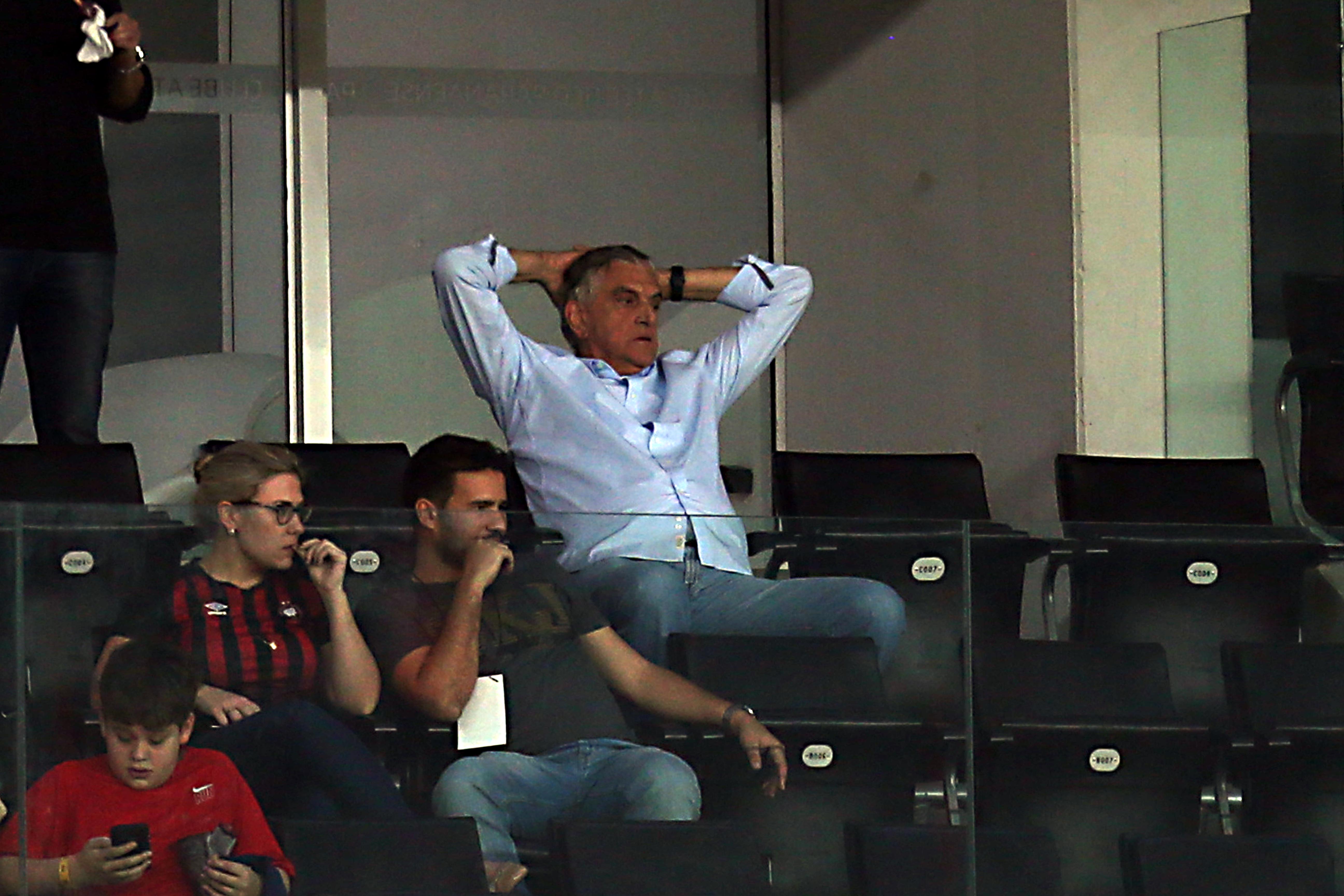 Mario Celso Petraglia, dirigente do Atlético. | Albari Rosa/Gazeta do Povo