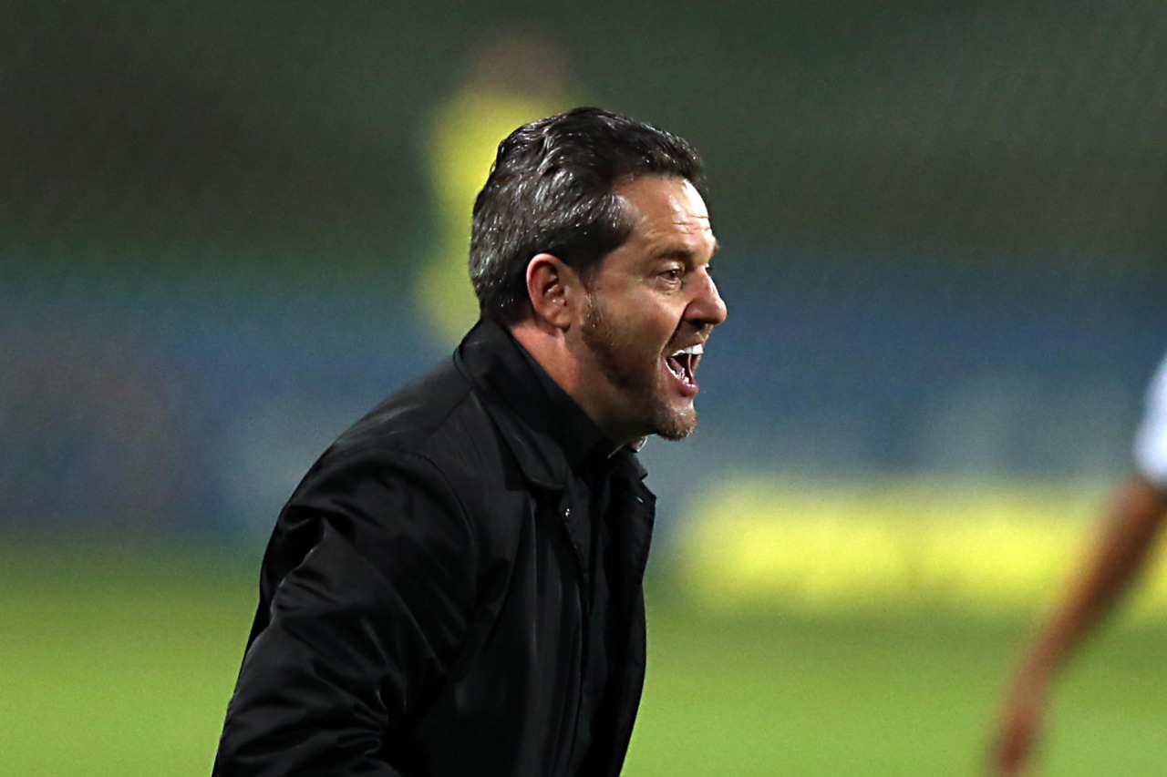 Argel Fucks, técnico do Coritiba. | Albari Rosa/Gazeta do Povo/