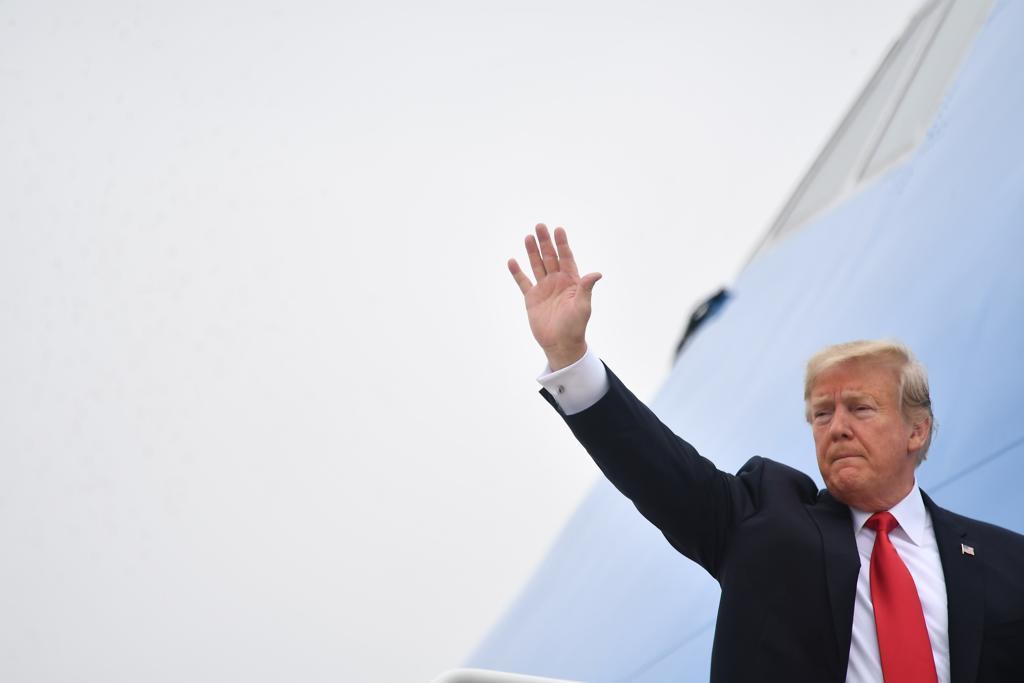 Os agricultores são uma base de apoio importante para a administração Trump, mas têm sido afetados pela guerra comercial com a China e outros países | MANDEL NGAN/AFP