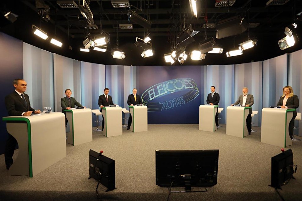 Candidatos participaram nesta semana de debate na RPCTV. | Albari Rosa/Gazeta do Povo