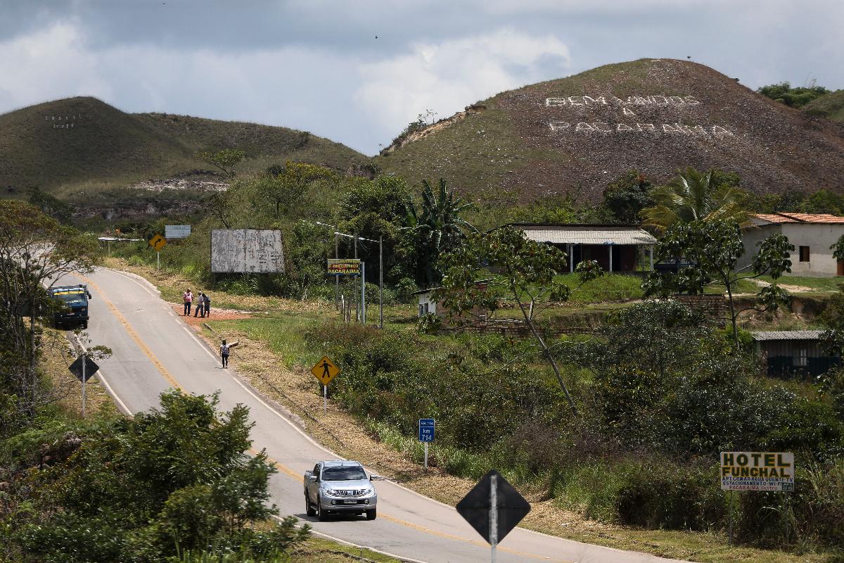 Pacaraima é a porta de entrada dos venezuelanos no Norte do Brasil | Marcelo Camargo/Agência Brasil