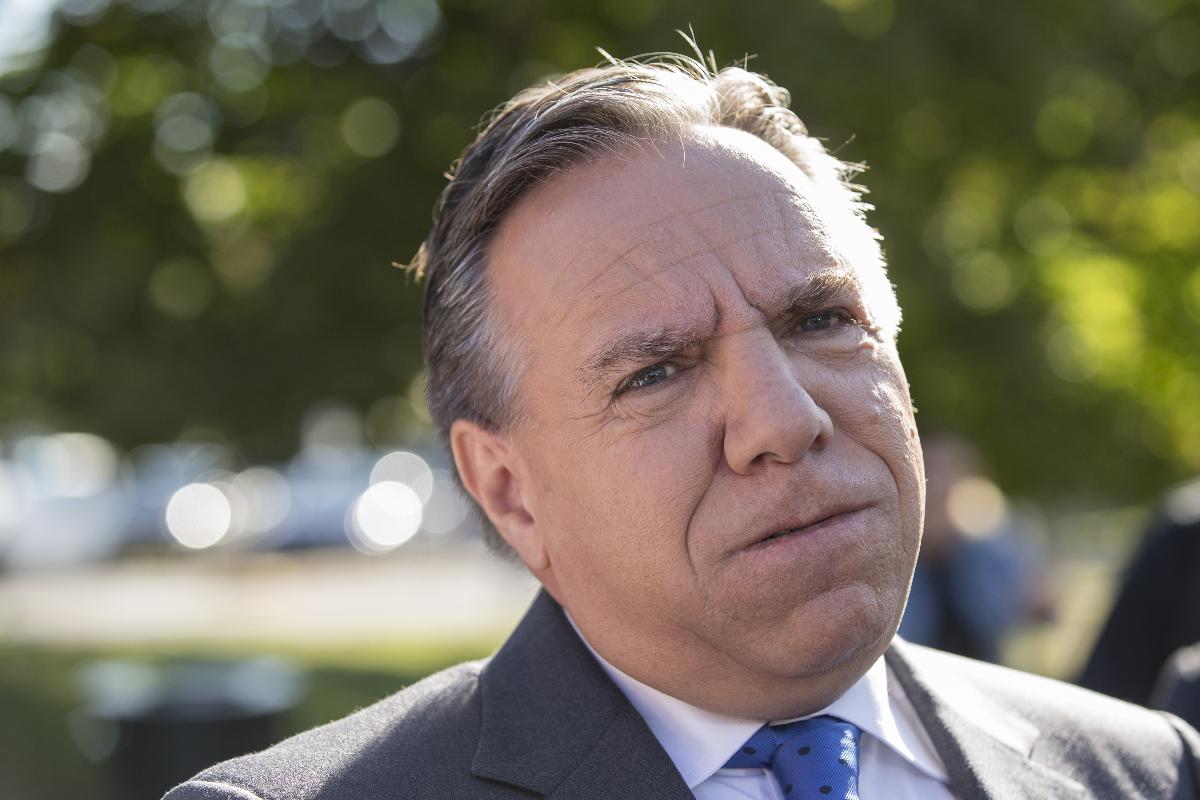 François Legault, da coalização Quebec Avenir, foi o grande vencedor nas eleições regionais na província canadense de fala francesa | Christinne Muschi/Bloomberg