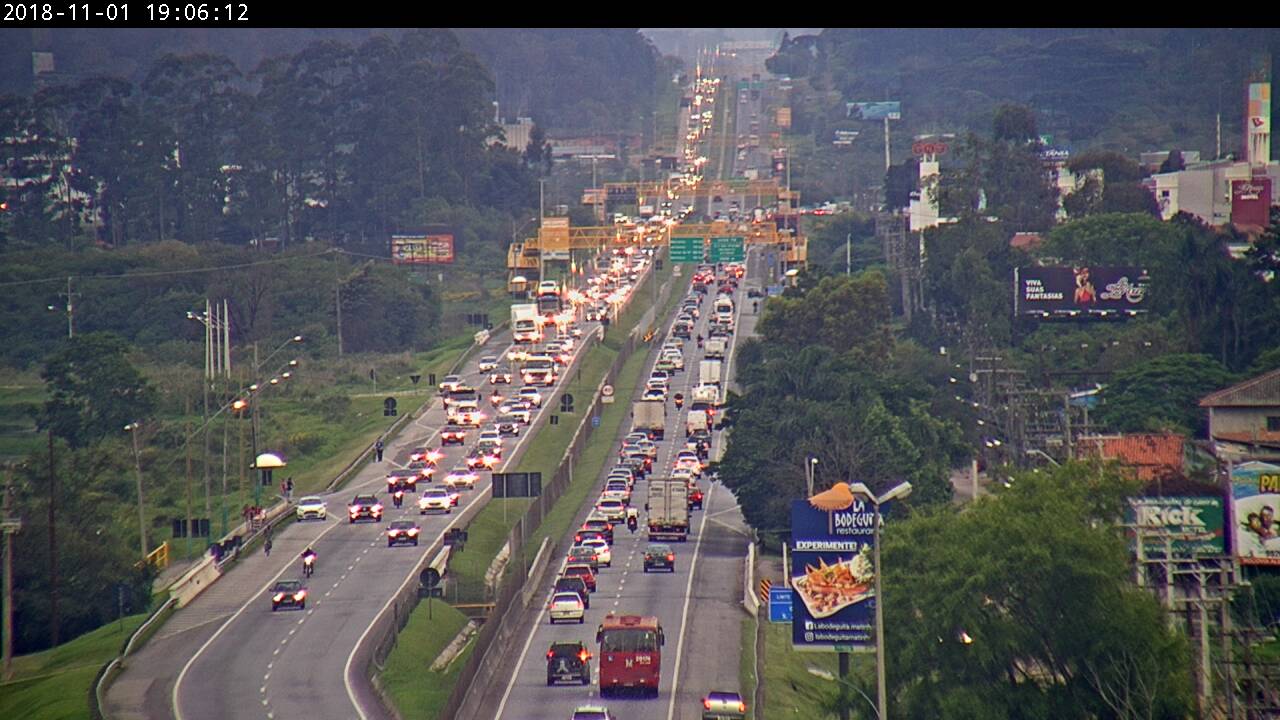 Estradas do Paraná ficam cheias neste feriado de Finados 2018. | Ecovia/Divulgação