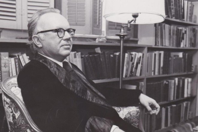 O historiador, intelectual e “mestre das letras” Russell Kirk | Reprodução
