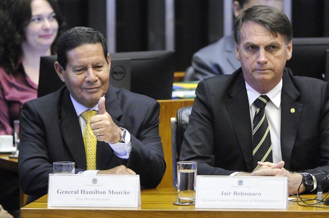 O vice-presidente terá um papel de coordenação no governo Bolsonaro | Alessandro Dantas/Fotos Públicas