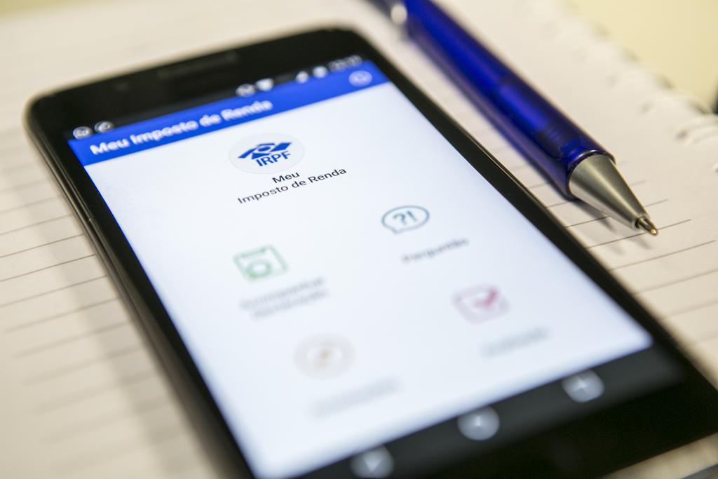 Aplicativo do imposto de renda. | Marcelo Andrade/Gazeta do Povo