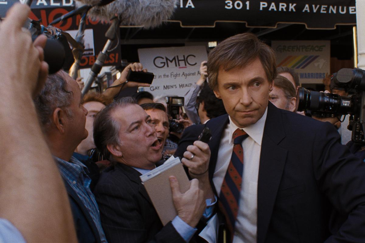 Hugh Jackman interpreta Gary Hart no filme “O Favorito” | Divulgação/Sony Pictures-Columbia Pictures