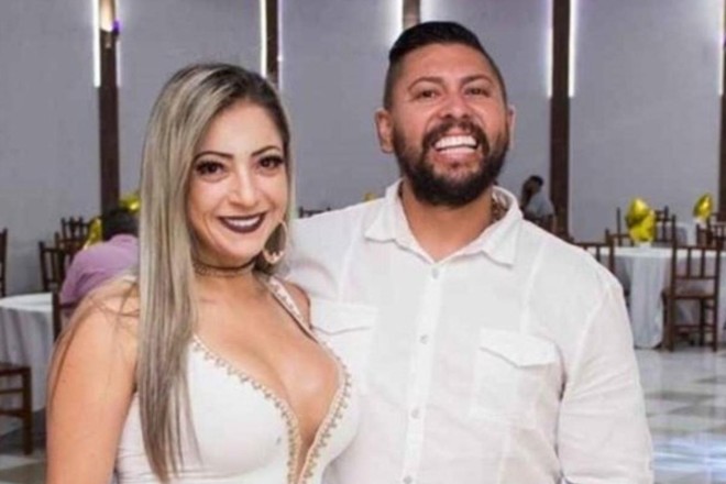 Cristiana e Edison Brittes, detidos pelo assassinato do jogador Daniel Corrêa Freitas. | Reprodução/Facebook