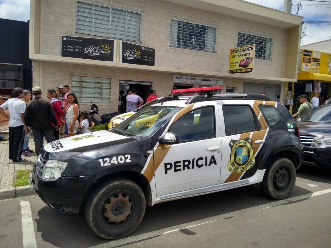 Polícia suspeita que morte está ligada aos antecedentes do homem assassinado. | Gerson Klaina / Tribuna do Parnaá/