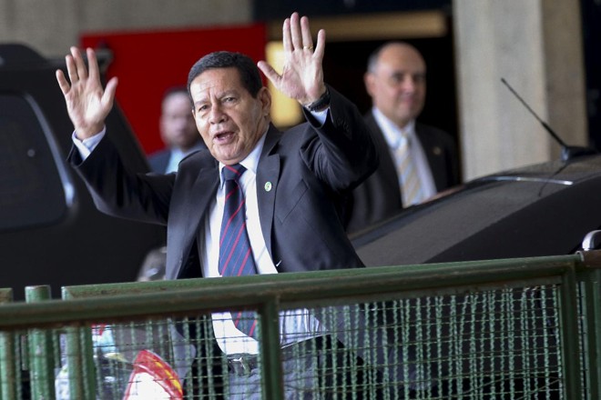 General Mourão (foto) e Onyx, futuro chefe da Casa Civil, brigam por protagonismo no governo Bolsonaro | Antonio Cruz
Agência Brasil