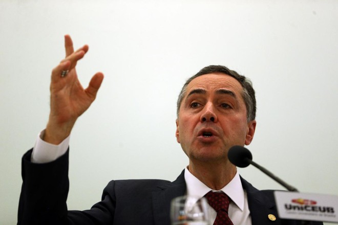 O ministro Roberto Barroso, do STF, defendeu mais uma vez a existência de um direito constitucional ao aborto, mesmo sem nenhuma menção a ele no texto da constituição | José CruzAgência Brasil